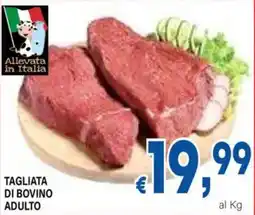 DEM Tagliata di bovino adulto offerta