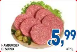 DEM Hamburger di suino offerta