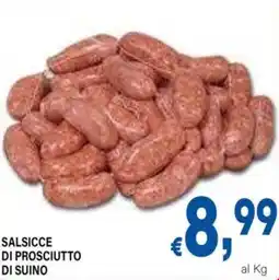 DEM Salsicce di prosciutto di suino offerta