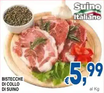 DEM Bistecche di collo di suino offerta