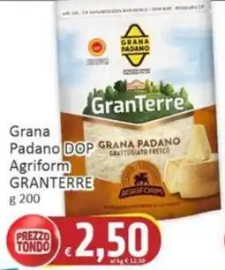 Paghi Poco Grana Padano DOP Agriform GRANTERRE offerta