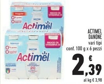 Conad Actimel+ offerta