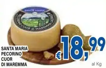DEM Santa maria pecorino cuor di maremma offerta