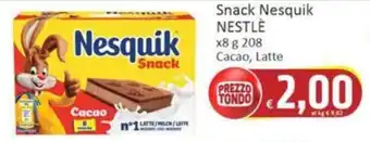 Paghi Poco Snack Nesquik NESTLE offerta