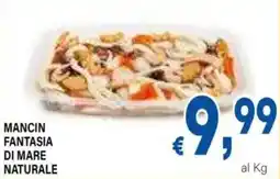 DEM Mancin fantasia di mare naturale offerta
