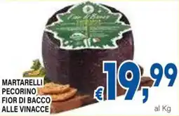 DEM Martarelli pecorino fior di bacco alle vinacce offerta