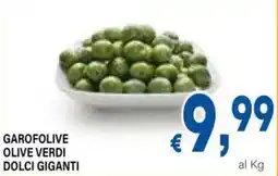 DEM Garofolive olive verdi dolci giganti offerta