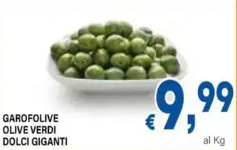 DEM Garofolive olive verdi dolci giganti offerta