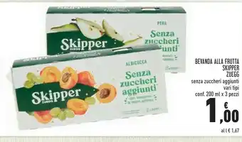 Conad Bevanda alla frutta skipper offerta