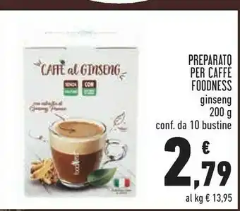 Conad Caffè al ginseng offerta