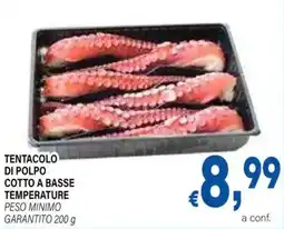 DEM Tentacolo di polpo cotto a basse temperature offerta