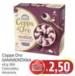 Paghi Poco Coppa Oro SAMMONTANA offerta