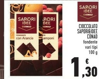 Conad Cioccolato offerta