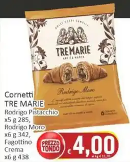 Paghi Poco Cornetti TRE MARIE Rodrigo Pistacchio offerta