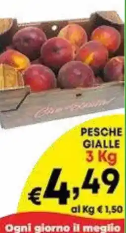 DEM Pesche gialle offerta
