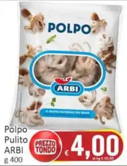 Paghi Poco Polpo Pulito ARBI offerta