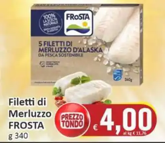 Paghi Poco Filetti di Merluzzo FROSTA offerta