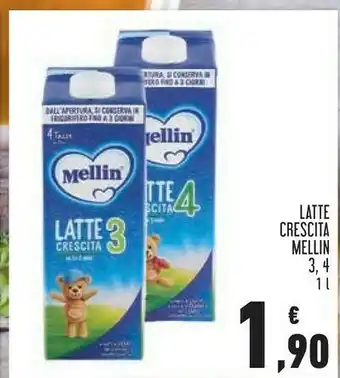 Conad Latte crescita 3 offerta