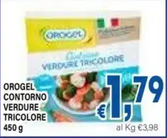 DEM Orogel contorno verdure tricolore offerta