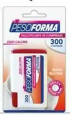 Paghi Poco Dolcificante PESOFORMA offerta