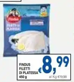 DEM Findus filetti di platessa offerta