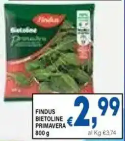 DEM Findus bietoline primavera offerta
