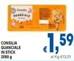 DEM Consilia guanciale in stick offerta