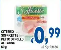 DEM Citterio sofficette petto di pollo al forno offerta