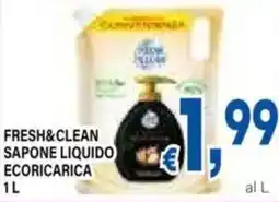 DEM Fresh&clean sapone liquido ecoricarica offerta