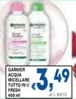 DEM Garnier acqua micellare tutto in 1/ fresh offerta