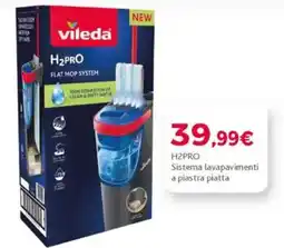 Happy Casa H2PRO Sistema lavapavimenti a piastra piatta offerta