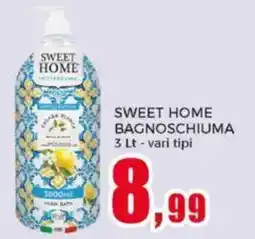 Happy Casa Sweet home bagnoschiuma offerta