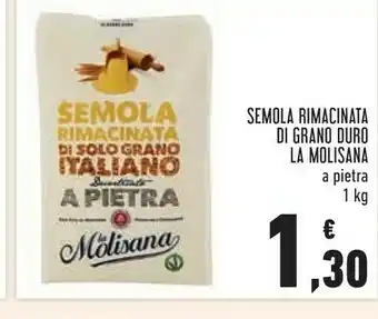 Conad Semola rimacinata di grano duro 1000 g(ml) offerta