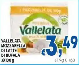 DEM Vallelata mozzarella di latte di bufala offerta