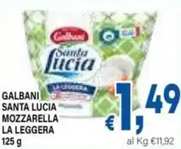 DEM Galbani santa lucia mozzarella la leggera offerta