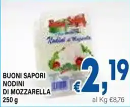 DEM Buoni sapori nodini di mozzarella offerta