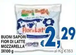 DEM Buoni sapori fior di latte mozzarella offerta