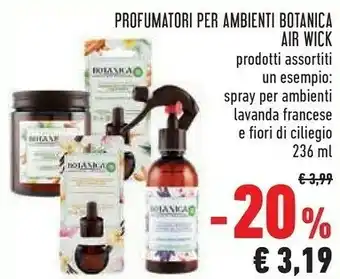 Conad Profumatori per ambienti botanica lavanda offerta