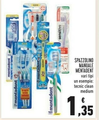 Conad Spazzolino manuale offerta