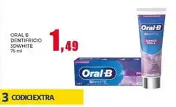 Happy Casa Oral b dentifricio 3Dwhite offerta