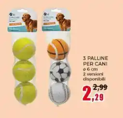 Happy Casa 3 palline per cani offerta