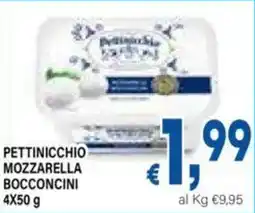 DEM Pettinicchio mozzarella bocconcini offerta