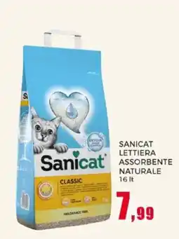 Happy Casa Sanicat lettiera assorbente naturale offerta