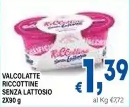 DEM Valcolatte riccottine senza lattosio offerta