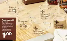 In'S Mercato Tazzina da caffè in vetro offerta