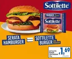 DEM Sottilette burger con cheddar offerta