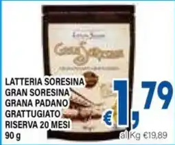 DEM Latteria soresina gran soresina grana padano grattugiato riserva offerta