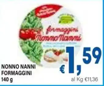 DEM Nonno nanni formaggini offerta