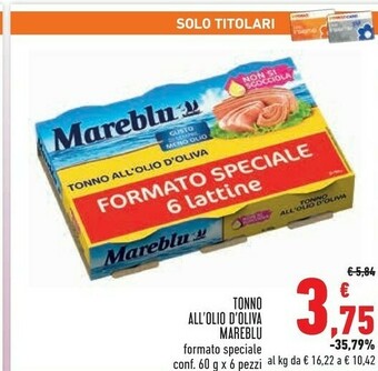 Conad Superstore Tonno all'olio d'oliva offerta