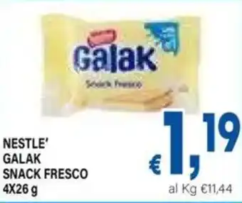 DEM Nestle galak snack fresco offerta